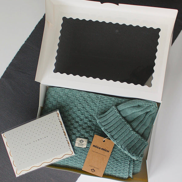New Baby First Visit Giftbox - Blue - Wee Bambino