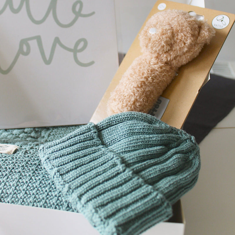 New Baby First Visit Giftbox (Deluxe Edition) - Blue - Wee Bambino