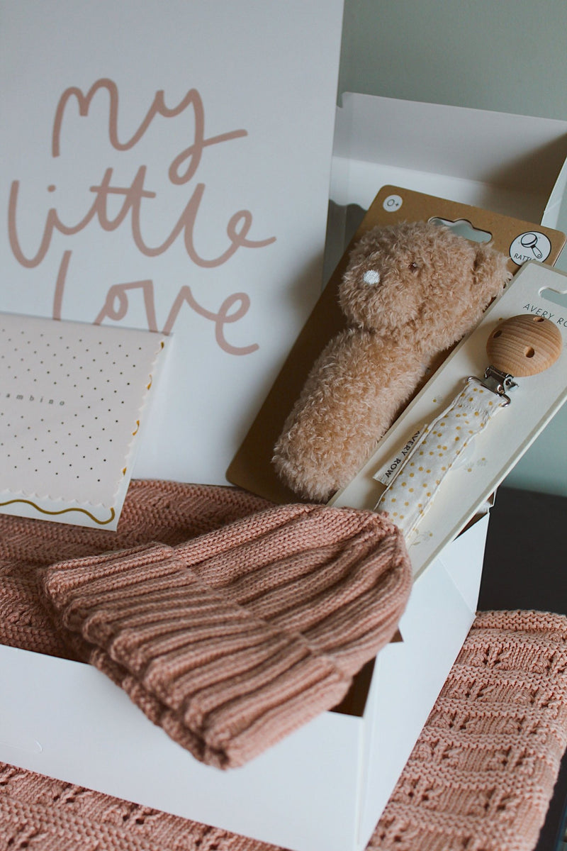 New Baby First Visit Giftbox (Deluxe Edition) - Pink - Wee Bambino