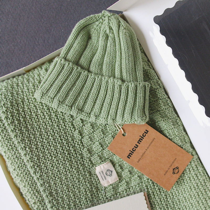 New Baby First Visit Giftbox - Green - Wee Bambino