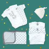 Newborn Clothes Starter Set - Stars - Wee Bambino