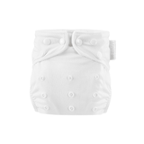 Newborn Reusable Cloth Nappy - White - Wee Bambino