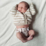 Newborn Reusable Cloth Nappy - White - Wee Bambino