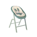 Noah Highchair + Rocker Kit for Newborns – Convertible Beechwood Chair from birth to Adulthood, Botanic - Wee Bambino