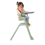 Noah Highchair + Rocker Kit for Newborns – Convertible Beechwood Chair from birth to Adulthood, Botanic - Wee Bambino