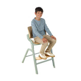 Noah Highchair + Rocker Kit for Newborns – Convertible Beechwood Chair from birth to Adulthood, Pale - Wee Bambino