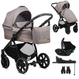 Noordi Sole Go 3in1 + Travel Carrier Car Seat, Beige - Wee Bambino