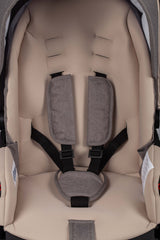 Noordi Sole Go 3in1 + Travel Carrier Car Seat, Beige - Wee Bambino
