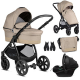 Noordi Sole Go 3in1 Travel System with Terra i - Size Car Seat - Wee Bambino