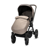 Noordi Sole V3 - 3in1 Travel System with ThermoCot Carrycot + Terra i - Size Car Seat, Arctic Mink - Wee Bambino
