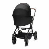 Noordi Sole V3 - 3in1 Travel System with ThermoCot Carrycot + Terra i - Size Car Seat, Slate Black - Wee Bambino