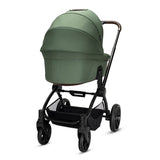 Noordi Sole V3 - 3in1 Travel System with ThermoCot Carrycot + Terra i - Size Car Seat, Woodland Green - Wee Bambino