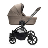 Noordi Sole V3 - 3in1 Travel System with ThermoCot Carrycot + Travel Carrier i - Size Car Seat, Artic Mink - Wee Bambino