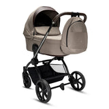 Noordi Sole V3 - 3in1 Travel System with ThermoCot Carrycot + Travel Carrier i - Size Car Seat, Artic Mink - Wee Bambino