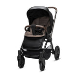 Noordi Sole V3 - 3in1 Travel System with ThermoCot Carrycot + Travel Carrier i - Size Car Seat, Slate Black - Wee Bambino