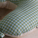 Nursing Pillow - Greenhouse Gingham - Wee Bambino