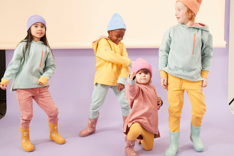 Ochre Colour - Changing Kids Winter Wellies - Wee Bambino