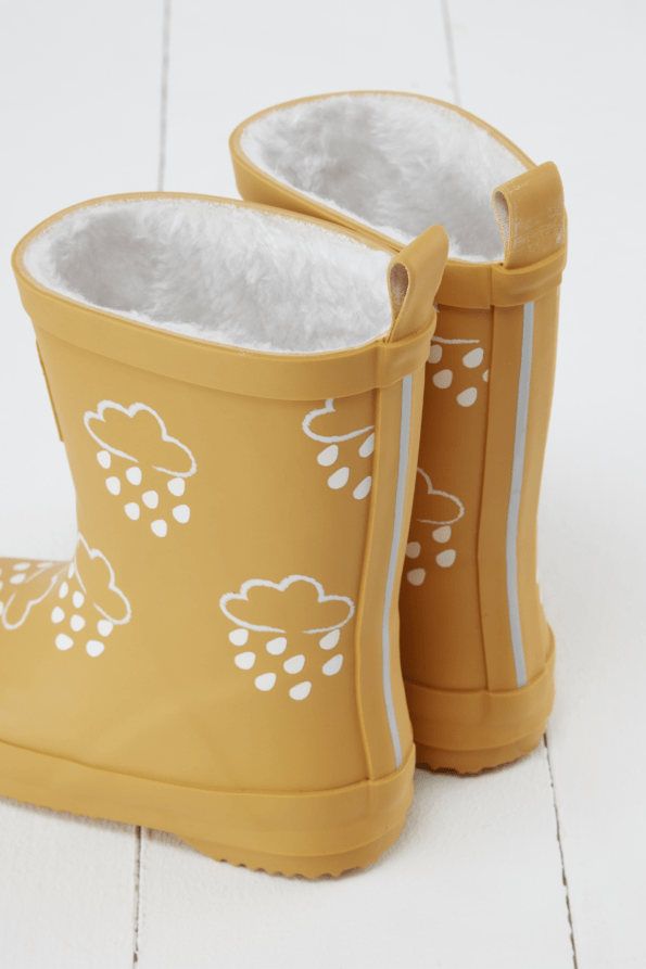 Ochre Colour - Changing Kids Winter Wellies - Wee Bambino