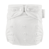 One Size All - In - One Reusable Cloth Nappy - Pure White - Wee Bambino