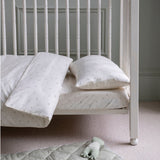 Organic Cotton Cotbed Bedding Set - Nettle Scatter - Wee Bambino