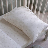 Organic Cotton Cotbed Bedding Set - Nettle Scatter - Wee Bambino