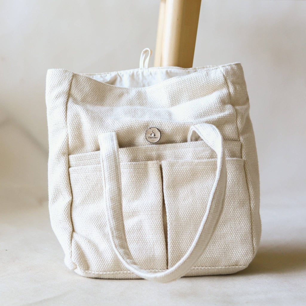 Organic Lifestyle Fold Over Tote Bag Wee Bambino