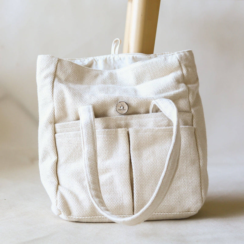 Organic Lifestyle Fold Over Tote Bag - Wee Bambino