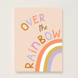 Over the Rainbow Art Print - Pink - Wee Bambino