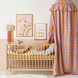 Over the Rainbow Art Print - Pink - Wee Bambino