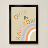 Over the Rainbow Art Print - Sand - Wee Bambino