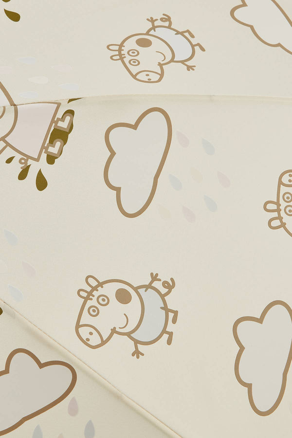 Peppa Pig Little Kids Colour - Revealing Umbrella in Stone - Wee Bambino
