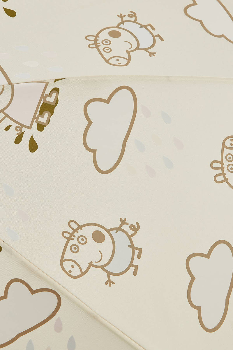 Peppa Pig Little Kids Colour - Revealing Umbrella in Stone - Wee Bambino