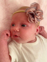 Pink Roses Hairbow Set - Wee Bambino