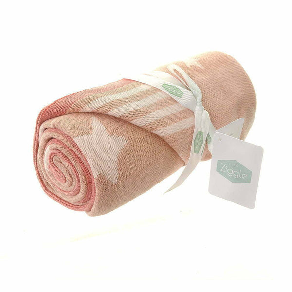 Pink Stars Blanket - Wee Bambino