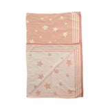 Pink Stars Blanket - Wee Bambino
