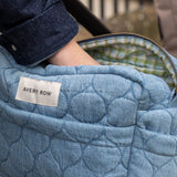 Pram Organiser Bag - Denim - Wee Bambino