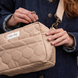 Pram Organiser Bag - Natural - Wee Bambino