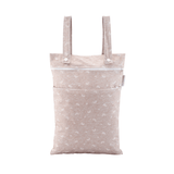 Rainbow Oatmeal - Out & About Double Pocket Nappy Wet Bag - Wee Bambino