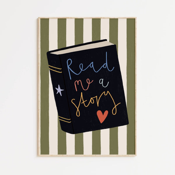 Read Me A Story Print - Wee Bambino