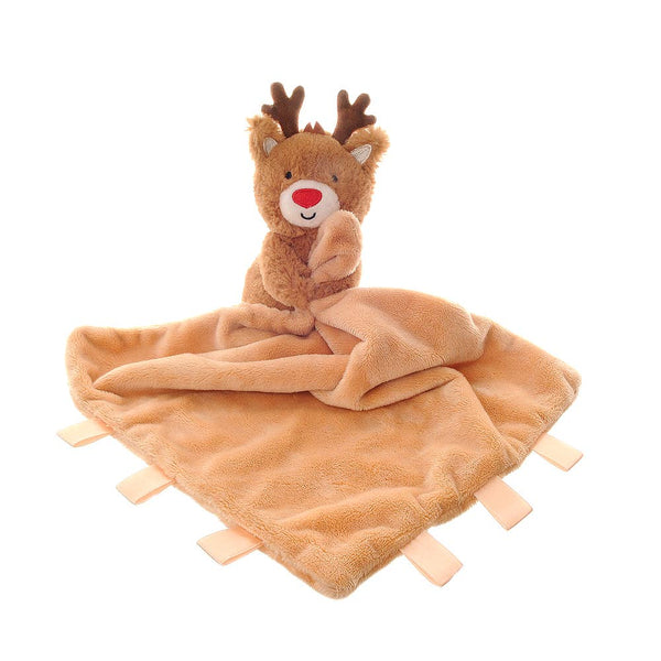 Reindeer Plush Comforter Blanket - Wee Bambino