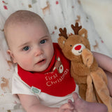 Reindeer Plush Comforter Blanket - Wee Bambino