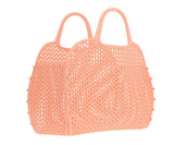 Retro Vintage Blush Apricot Beach Bag - Wee Bambino