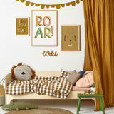 ROAR! Art Print - Cream - Wee Bambino