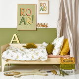ROAR! Art Print - Khaki - Wee Bambino