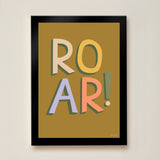 ROAR! Art Print - Olive - Wee Bambino