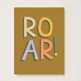 ROAR! Art Print - Olive - Wee Bambino