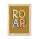 ROAR! Art Print - Olive - Wee Bambino