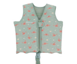 Sage Crab Children's Learning Float Vest / Size 1-3 Years - Wee Bambino