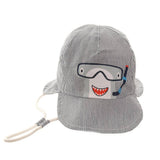 Scuba shark Sun Hat - Wee Bambino