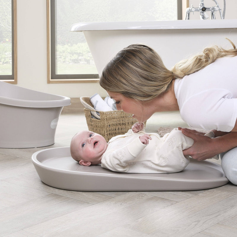 Shnuggle Squishy Changing Mat: Taupe - Wee Bambino